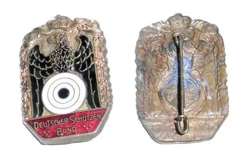 Abzeichen Deutscher Schützenbund Mitgliedsabzeichen 2. Form Hü 8741b (132887)