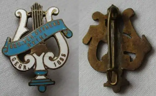 emailliertes Abzeichen Gesangsverein Orpheus Rötha gegründet 1855 (127461)