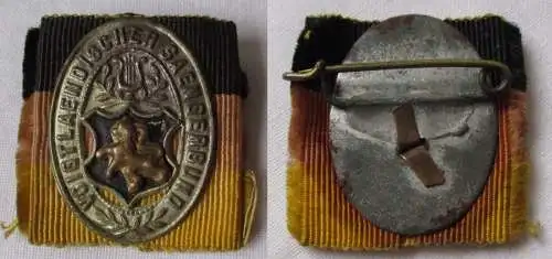 seltenes Abzeichen Voigtländischer Sängerbund um 1900 auf Bandspange (128420)