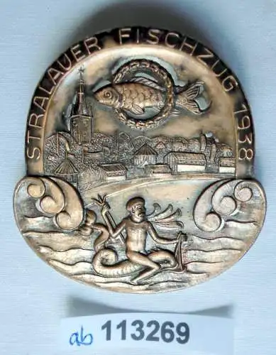 seltenes altes Abzeichen Stralauer Fischzug 1938 (113269)