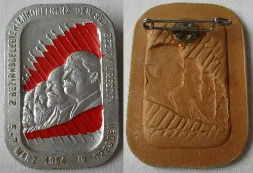 2. Bezirksdelegiertenkonferenz der SED Bezirk Dresden 5.-7. März 1954 (143008)