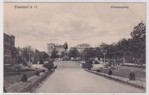 88973 Feldpost Ak Frankfurt an der Oder - Wilhelmsplatz 1916
