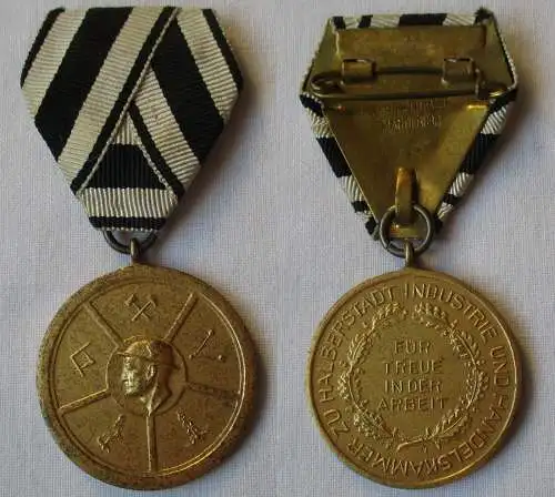 Medaille Industrie-& Handelskammer Halberstadt Für treue in der Arbeit (157109)