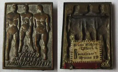 Abzeichen 2. Sächsisches Arbeiter-Turn- und Sportfest Dresden 1921 (158502)