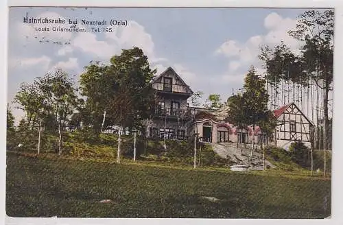 59475 AK Heinrichsruhe bei Neustadt (Orla) - Louis Orlamünder 1926
