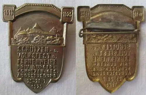 Abzeichen private Bürger-Schützen-Gesellschaft Augustusburg 1925 (165351)
