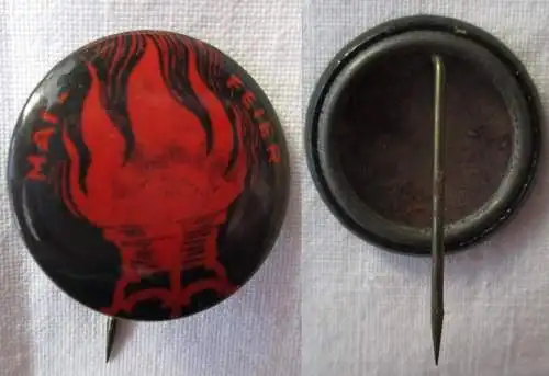 kommunistische Anstecknadel Mai-Feuer KPD (167099)