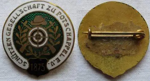 emailliertes Abzeichen Schützen Gesellschaft zu Potschappel e.V. 1875 (165493)