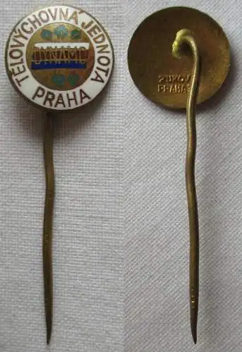 emaillierte Sport Anstecknadel Tělovýchovná Jednota Praha Dynamo (154208)