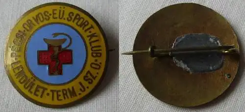 Sport Anstecknadel Mitgliedsabzeichen Rot Kreuz Sportklub Ungarn (144159)