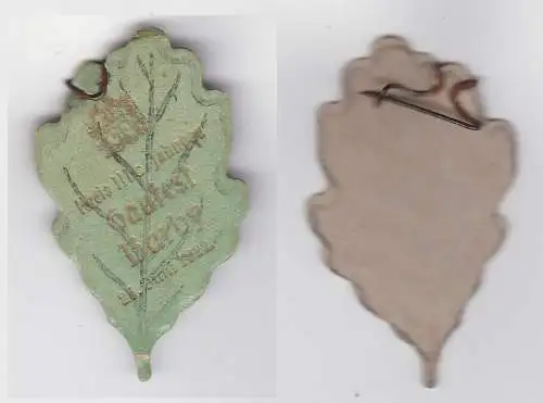 Pappabzeichen Kreis IIIc Jahngau Gaufest Barby 25. Juni 1922 (132565)