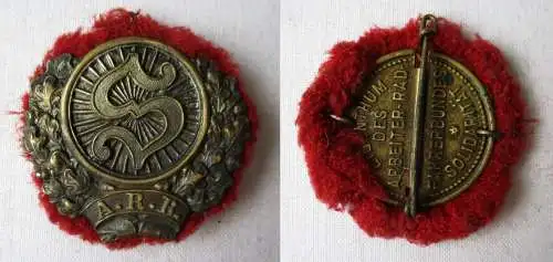seltenes sozialist.Abzeichen Arbeiter Radfahrer Bund A.R.B. Solidarität (166931)