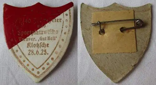 Abzeichen 40 Jahr-Feier und Sportplatzweihe Turnverein Klotzsche 1925 (152206)