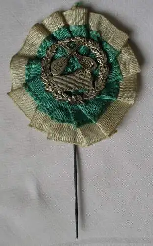 altes Abzeichen Sachsen Gesangsverein Laute Zither um 1915 (118228)