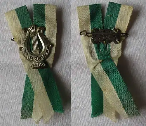 altes Abzeichen Sachsen Gesangsverein um 1915 (153925)
