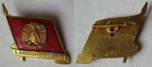 DDR Abzeichen 3. Parteikonferenz der SED Berlin 24.-30. März 1956 (135968)