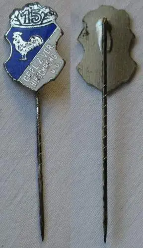 Anstecknadel 15 Jahre Geflügelzüchterverein Hirschberg und Umgebung (144838)
