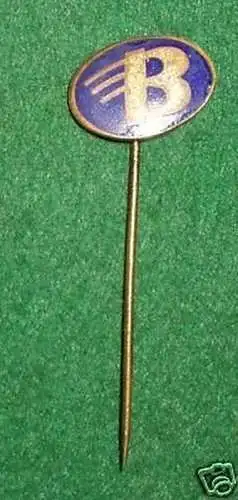 altes emailliertes Firmen Abzeichen Barum Reifen