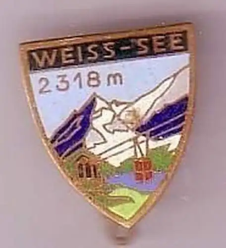 schönes Wanderabzeichen Österreich Weiss-See um 1950
