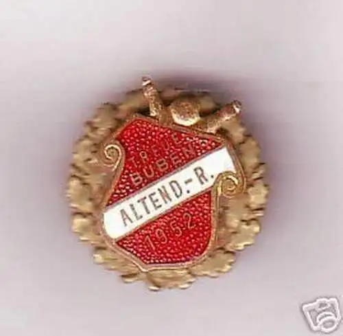 seltenes emailiertes Abzeichen Altend.-R. 1952