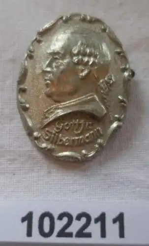 altes Abzeichen Orgelbauer Gottfried Silbermann 24.5.1936