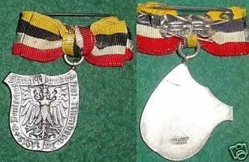 Abzeichen 8. deut. Sänger Bundesfest Nürnberg 1912