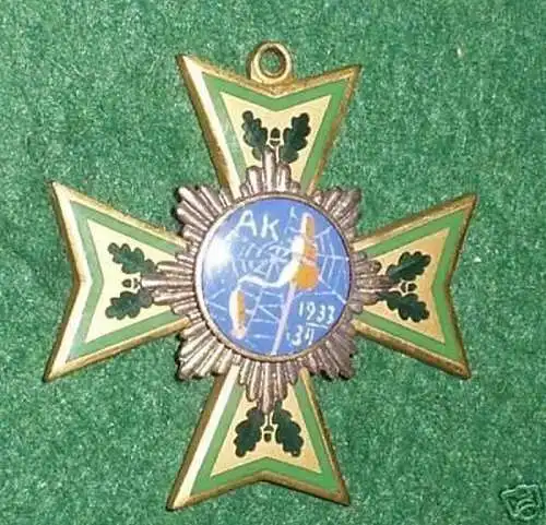 sächsischer emaillierter Schützenorden 1933/34