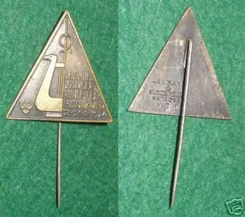 Abzeichen 9. Dt. Sänger Bundesfest Hannover 1924