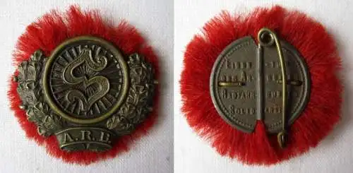 seltenes Abzeichen Arbeiter Radfahrer Bund Solidarität um 1920 (167024)