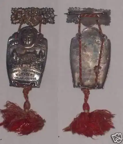 Abzeichen 10. Deutsches Turnfest Nürnberg 1903