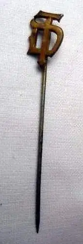 alte Anstecknadel DT Deutsches Turnfest um 1920