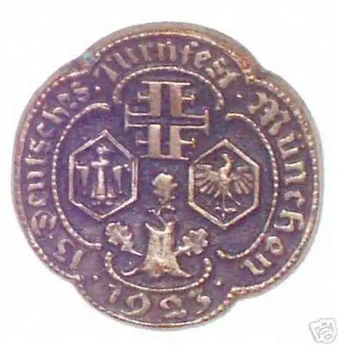 seltenes Abzeichen 13.deutsches Turnfest München 1923