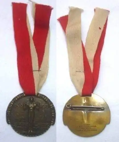 altes Abzeichen 12. Dt. Turnfest Leipzig 1863-1913