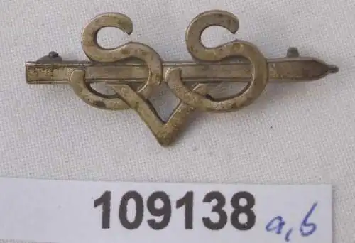 altes Abzeichen SSV Ski Verein ? um 1920 (109138)