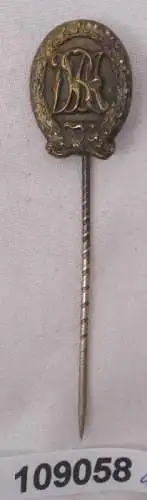 Weimarer Republik Reichssportabzeichen Bronze Miniatur (109058)