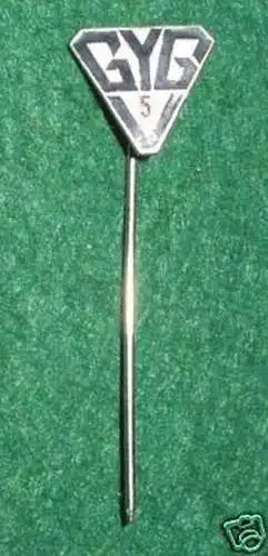 kleine alte Anstecknadel GYG V 5
