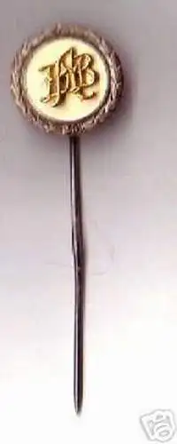 seltene emailierte Anstecknadel mit einem DALB um 1920