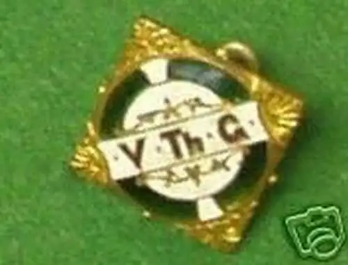 seltenes emailiertes Abzeichen V Th G um 1920