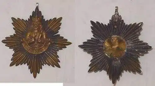 alter Kegler Orden "Geschick & Glück" um 1920