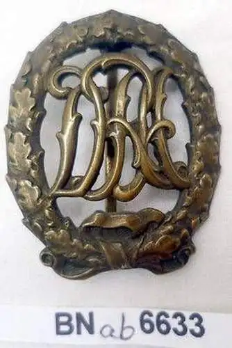 Weimarer Republik Reichssportabzeichen in Bronze