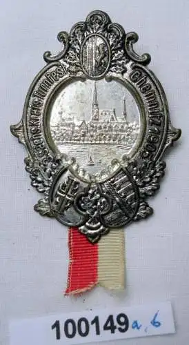 altes Abzeichen 3. Sächsisches Kreisturnfest Chemnitz 1905