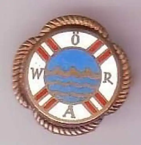 emailliertes Abzeichen ÖWAR Wasserrettung um 1930
