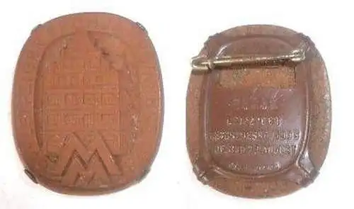 seltenes Abzeichen Leipziger Frühjahrsmesse 1938