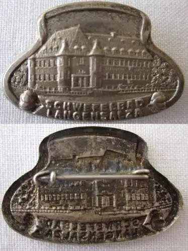 seltenes Blech Abzeichen Schwefelbad Langensalza um 1910 (150881)