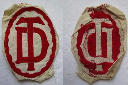 Seltenes Stoff Abzeichen Deutscher Turnerbund um 1930 (152095)