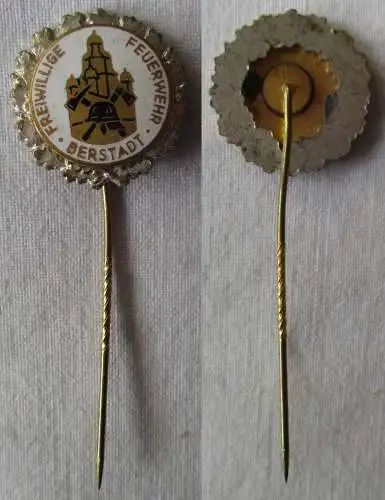 emaillierte Anstecknadel Freiwillige Feuerwehr Berstadt (167415)