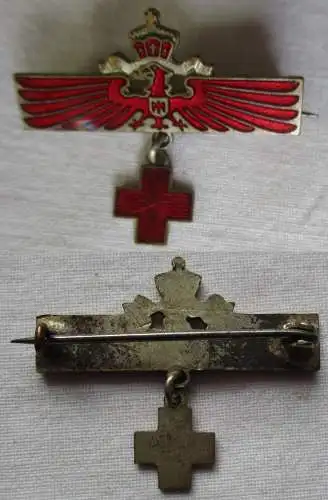 emailliertes Abzeichen Roter Adler mit Rotem Kreuz Anhänger (164519)