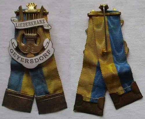 emailliertes Abzeichen Liederkranz Geyersdorf (107482)