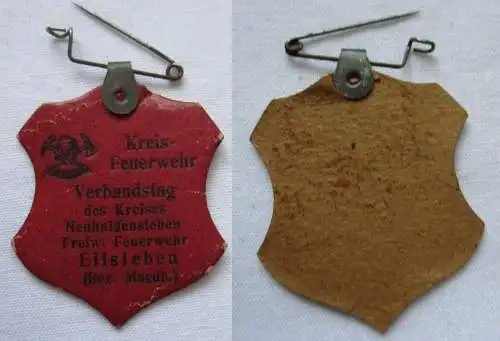 Papp Abzeichen Kreis Feuerwehr Verbandstag Eilsleben Bez.Magdeburg (130304)