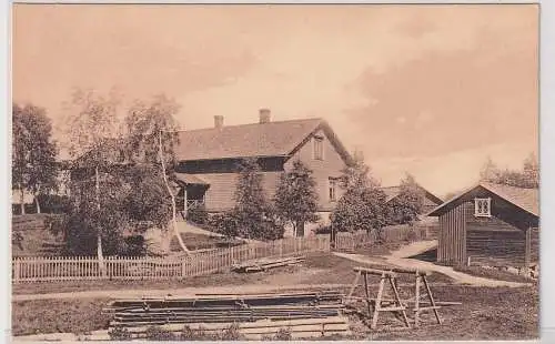 18874 Ak Finnland Suomi  Maalaistalo Malmilla Bondgard i Malm um 1910